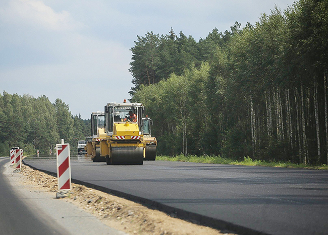 Белорусский участок европейского маршрута реконструируют