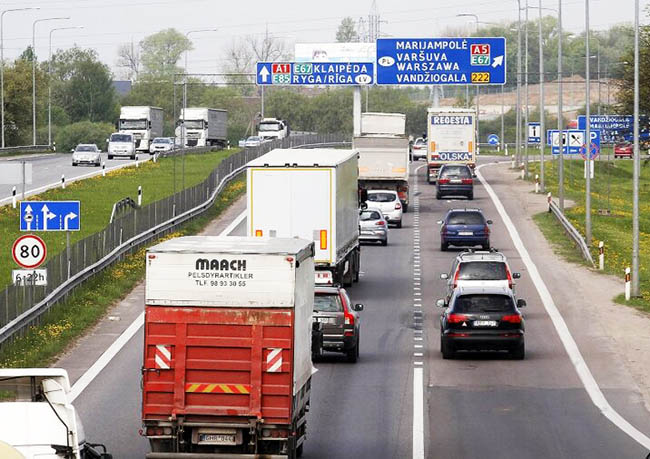 Дороги Литвы станут платными для легковых автомобилей