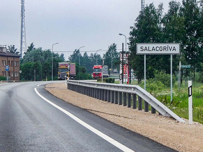 Автоматический контроль оплаты дорог в Латвии
