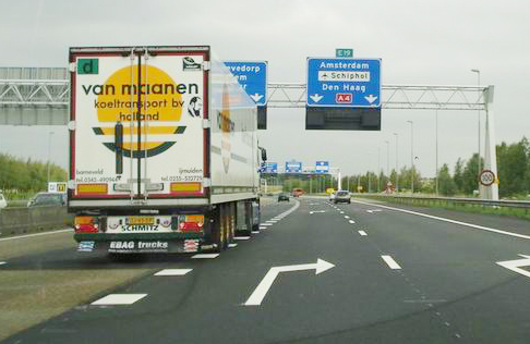 В Нидерландах потребуется уведомление о водителе