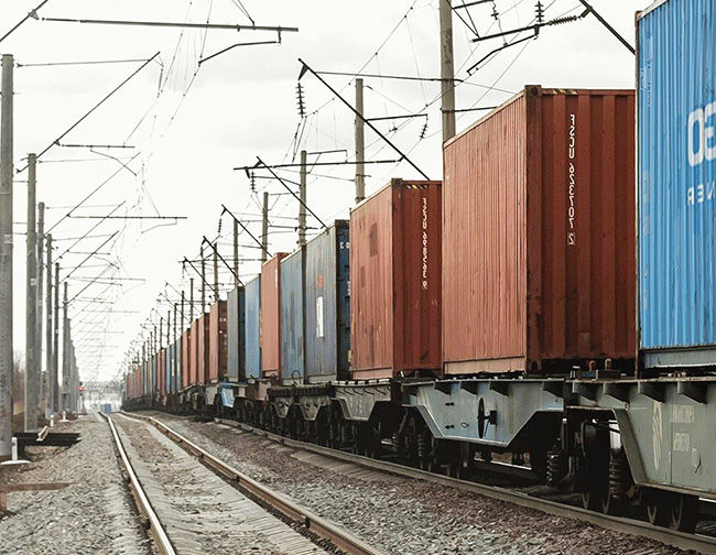 Железнодорожные перевозки контейнеров из Китая в Европу выросли в 1,7 раза