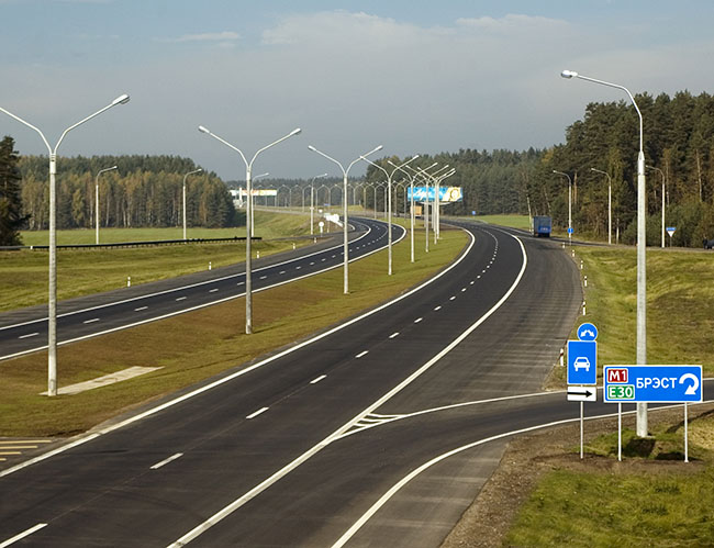 Наименования, индексы и номера республиканских автомобильных дорог Беларуси