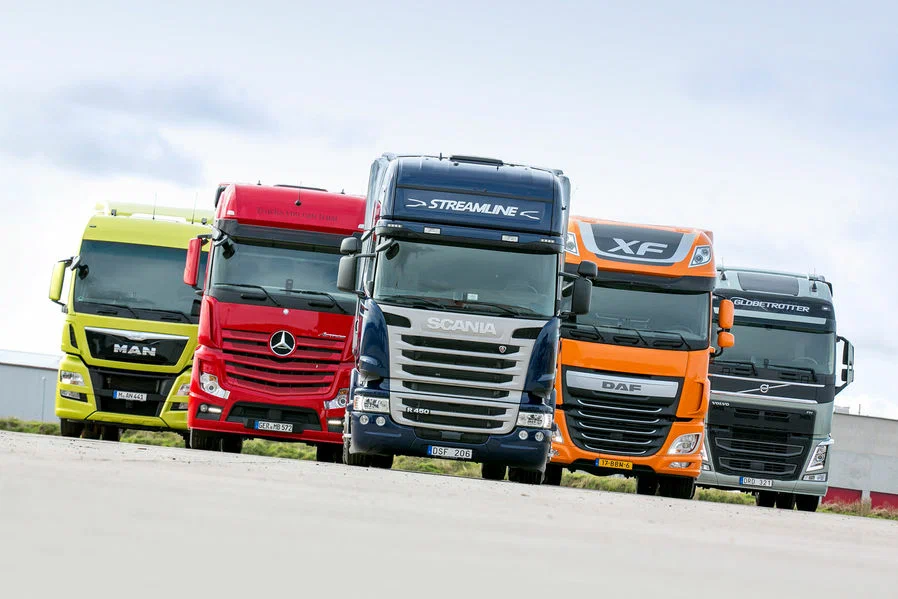 Европейские грузовики прибавили 25%